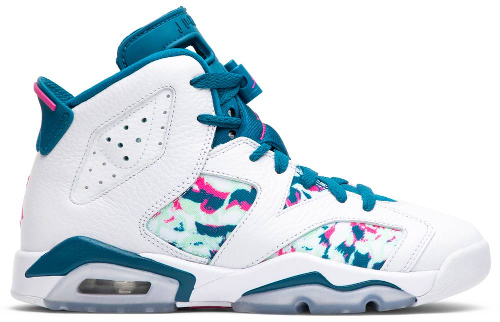 Air Jordan 6 Retro GS Green Abyss 543390-153